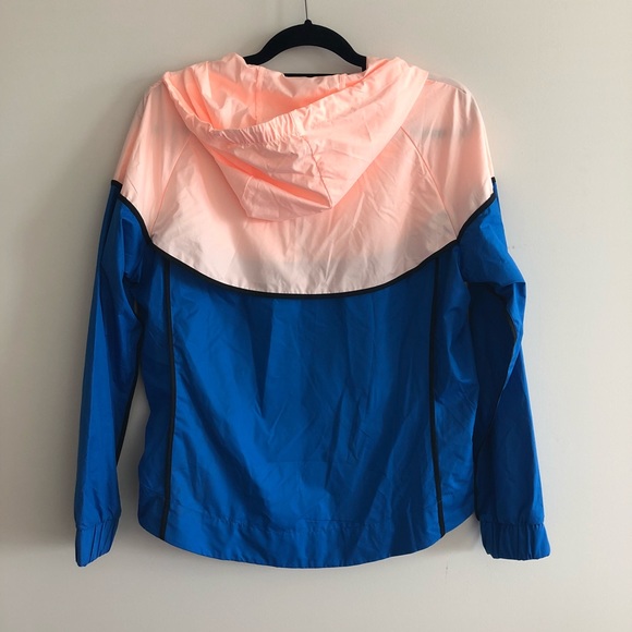 NWT Nike Windrunner Jacket Pink + Blue - Picture 4 of 4